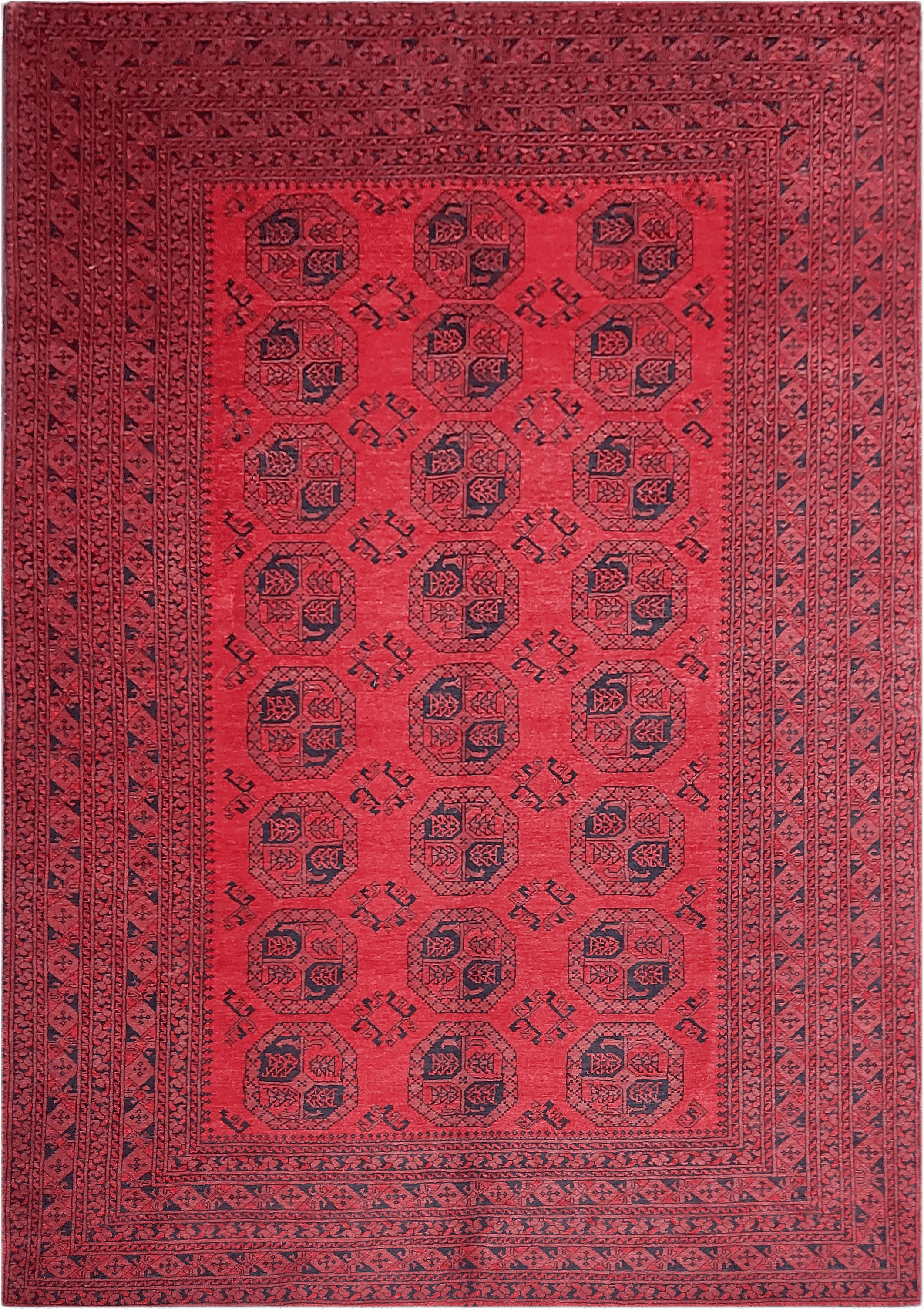 Fine Turkoman Rug - 288 cm x 203 cm