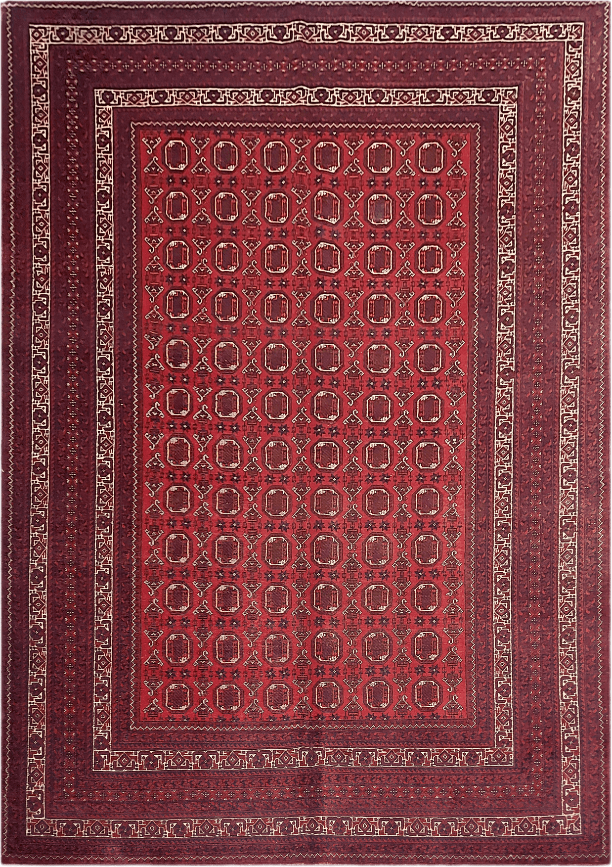 Fine Turkoman Rug - 287 cm x 194 cm