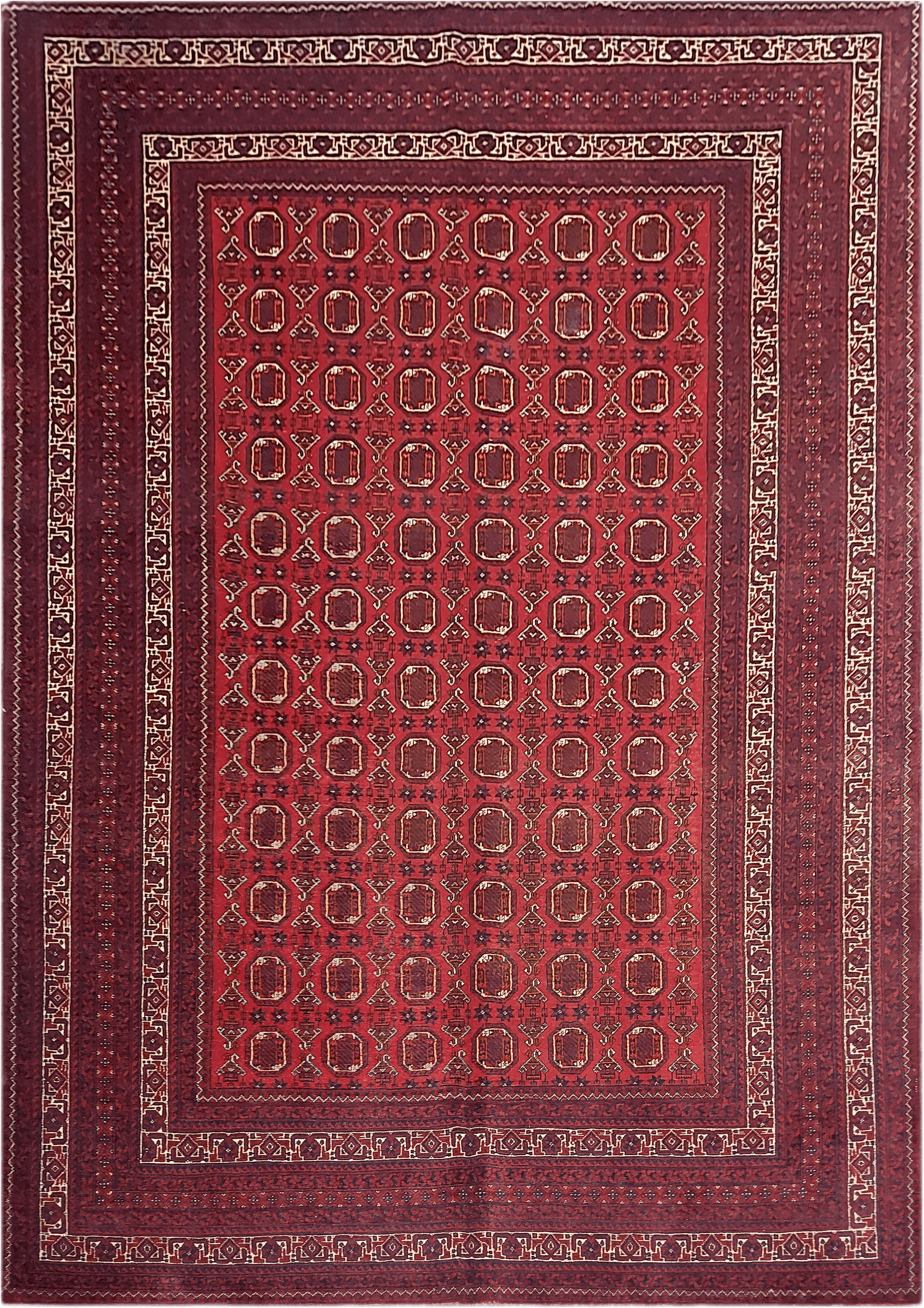 Fine Turkoman Rug - 287 cm x 194 cm