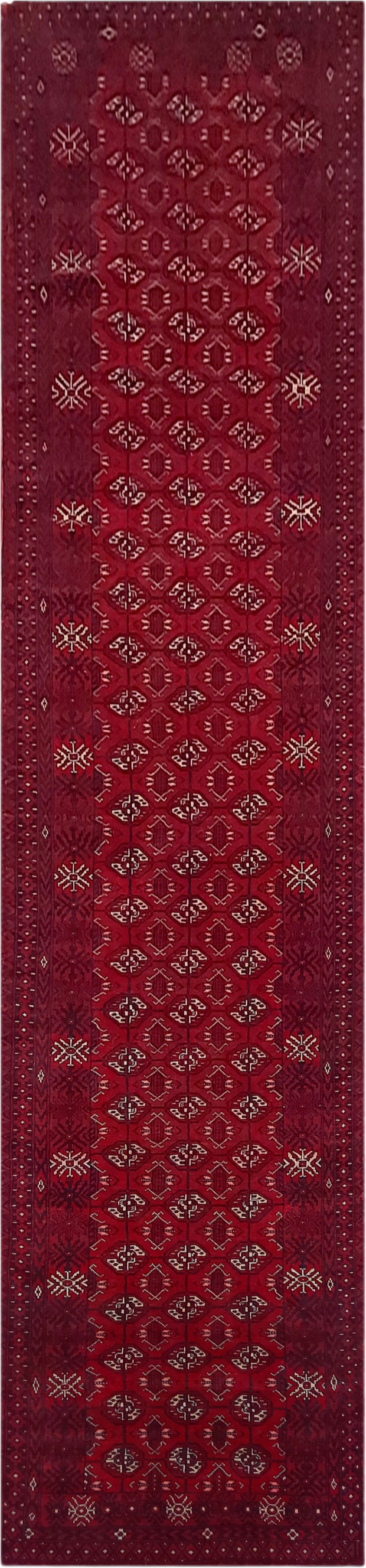 Fine Turkoman Rug - 378 cm x 89 cm