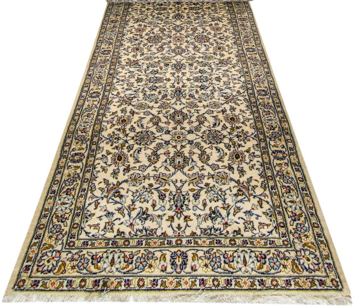 Kashan Runner - 500 cm x 100 cm (approx)