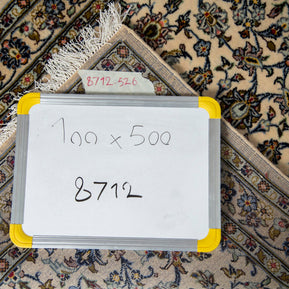 Kashan Runner - 500 cm x 100 cm (approx)