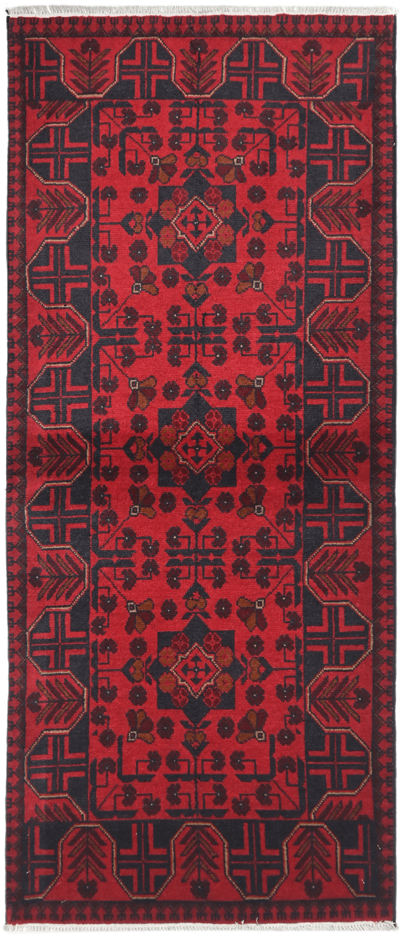 Khal Mohammadi Runner - 196 cm x 78 cm