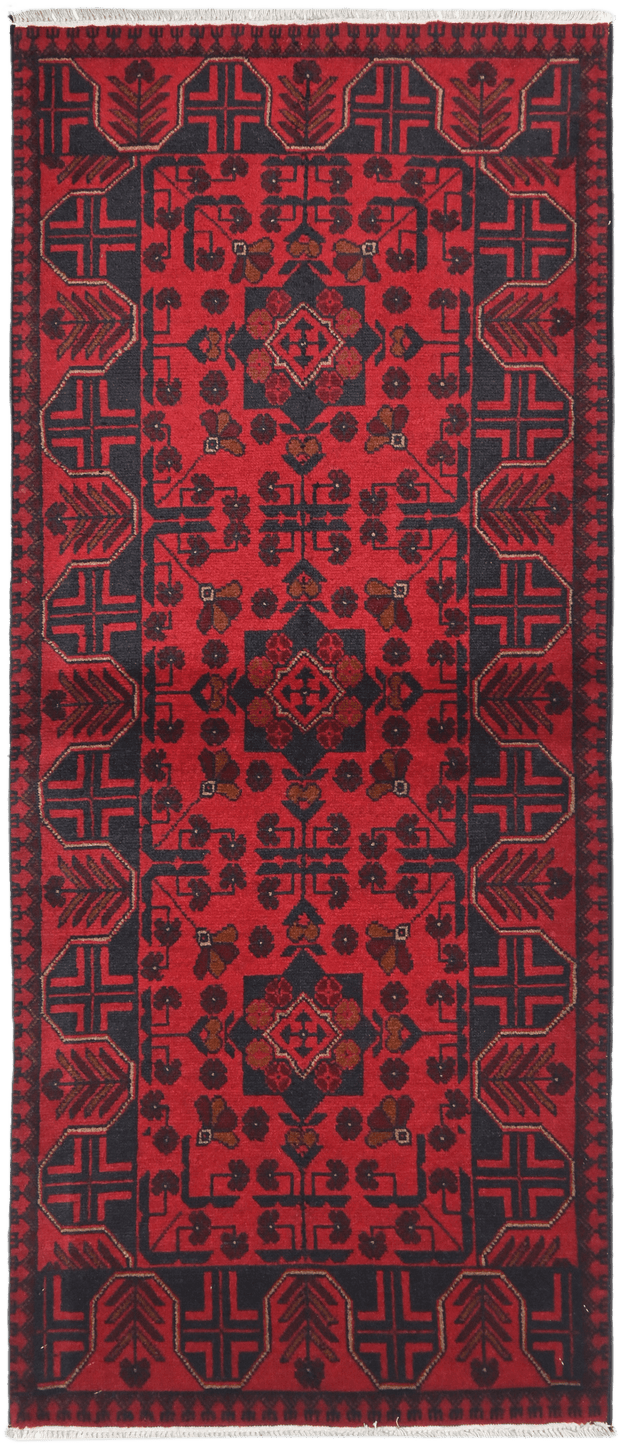 Khal Mohammadi Runner - 196 cm x 78 cm