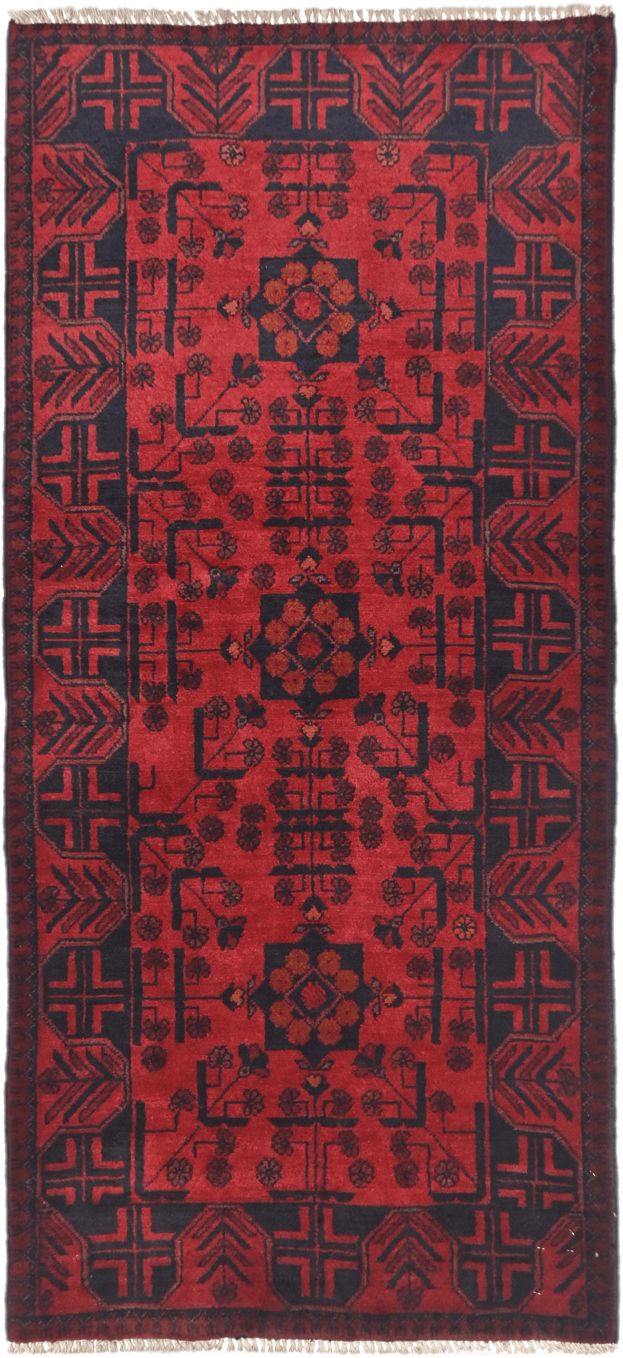 Khal Mohammadi Runner - 188 cm x 82 cm