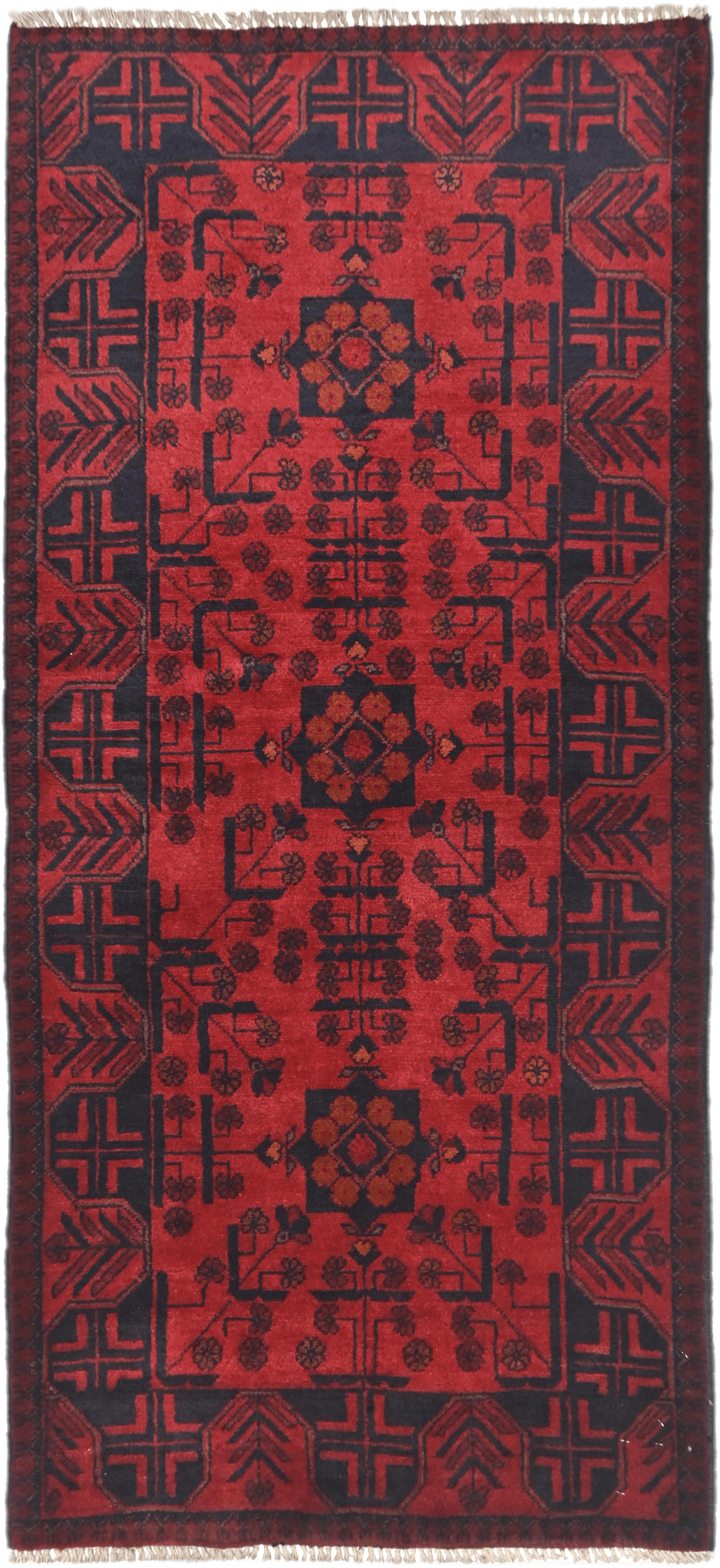 Khal Mohammadi Runner - 188 cm x 82 cm