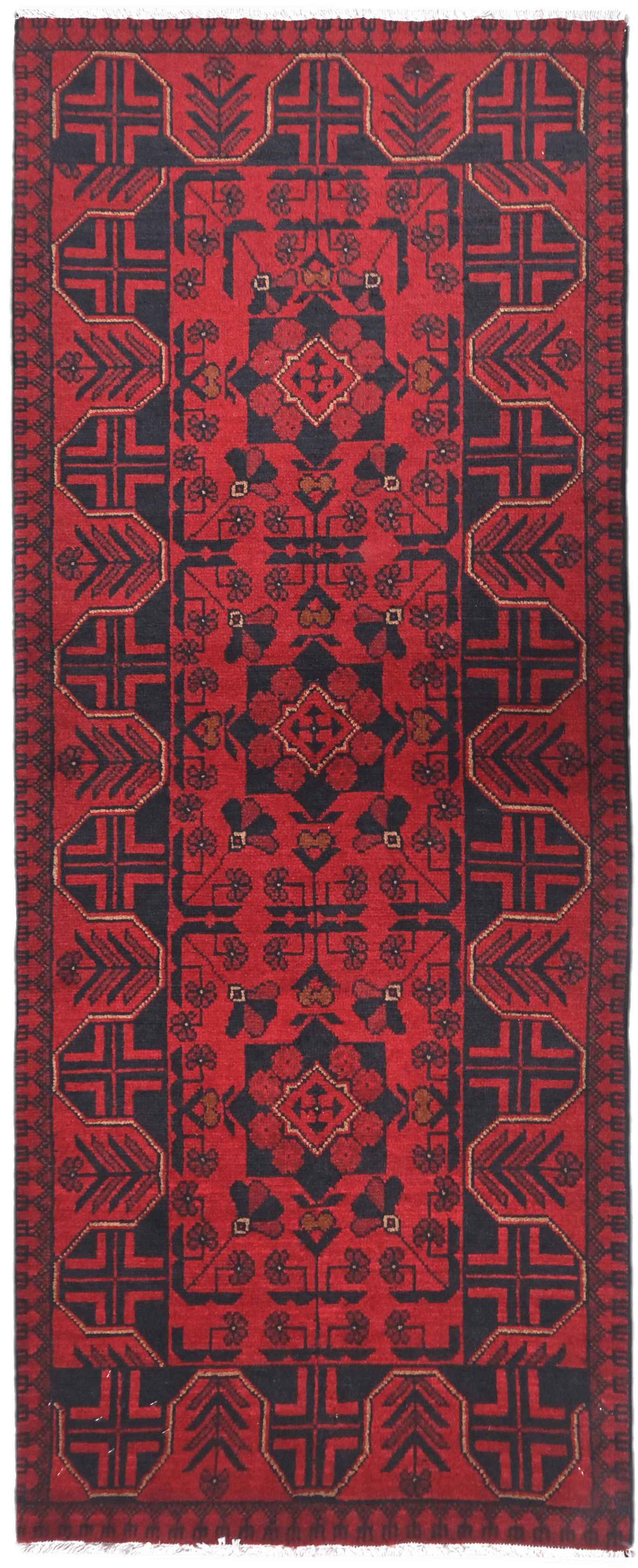 Khal Mohammadi Runner - 198 cm x 77 cm