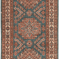 Super Kazak Runner - 225 cm x 77 cm