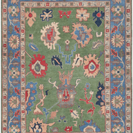 Oushak Rug - 227 cm x 168 cm