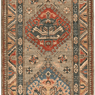 Super Kazak Runner - 260 cm x 82 cm