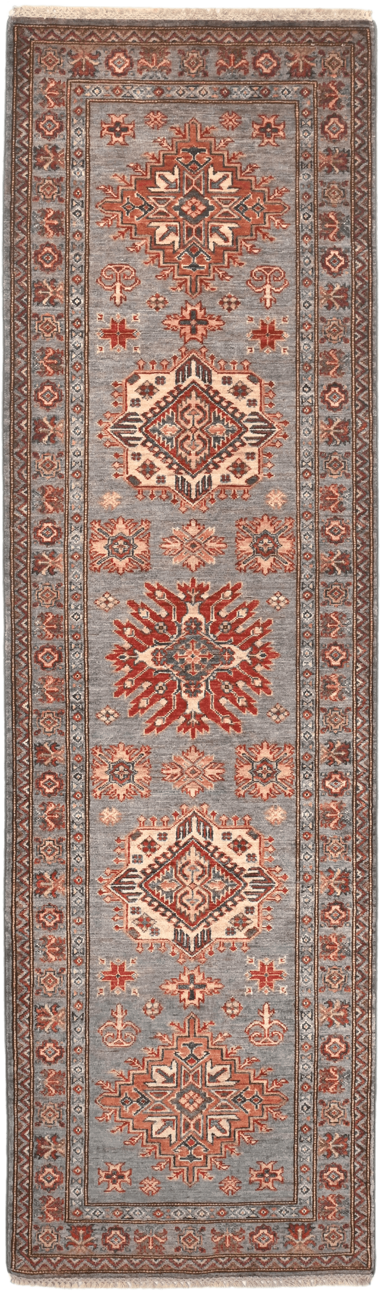 Super Kazak Runner - 267 cm x 80 cm
