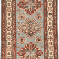 Super Kazak Runner - 267 cm x 80 cm