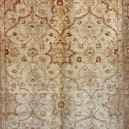 Afghan Chobi rug hand knotted pure wool pile 276cm x 184cm