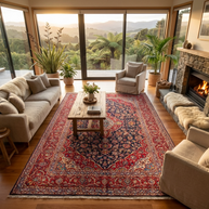 Yazd Rug - 365 cm x 250 cm