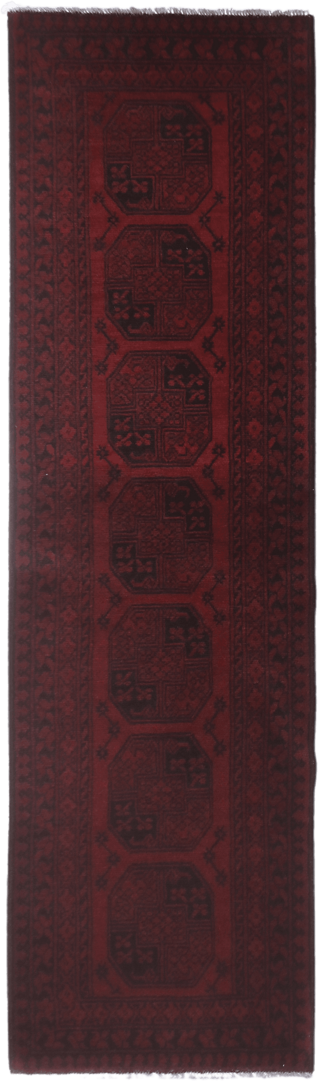 Turkoman Rug - 283 cm x 81 cm
