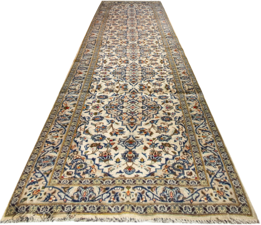Kashan Runner - 400 cm x 110 cm