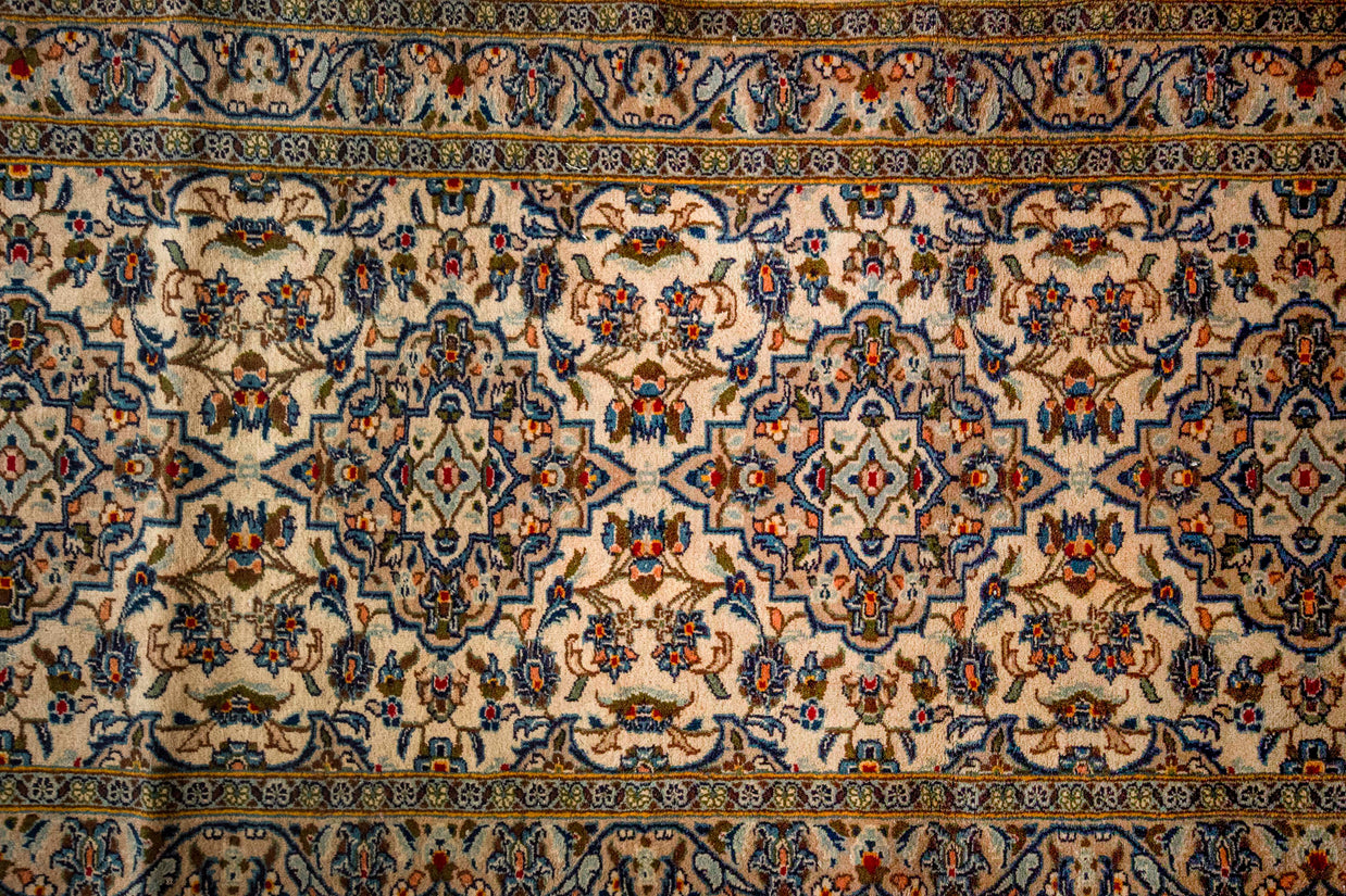 Kashan Runner - 400 cm x 110 cm