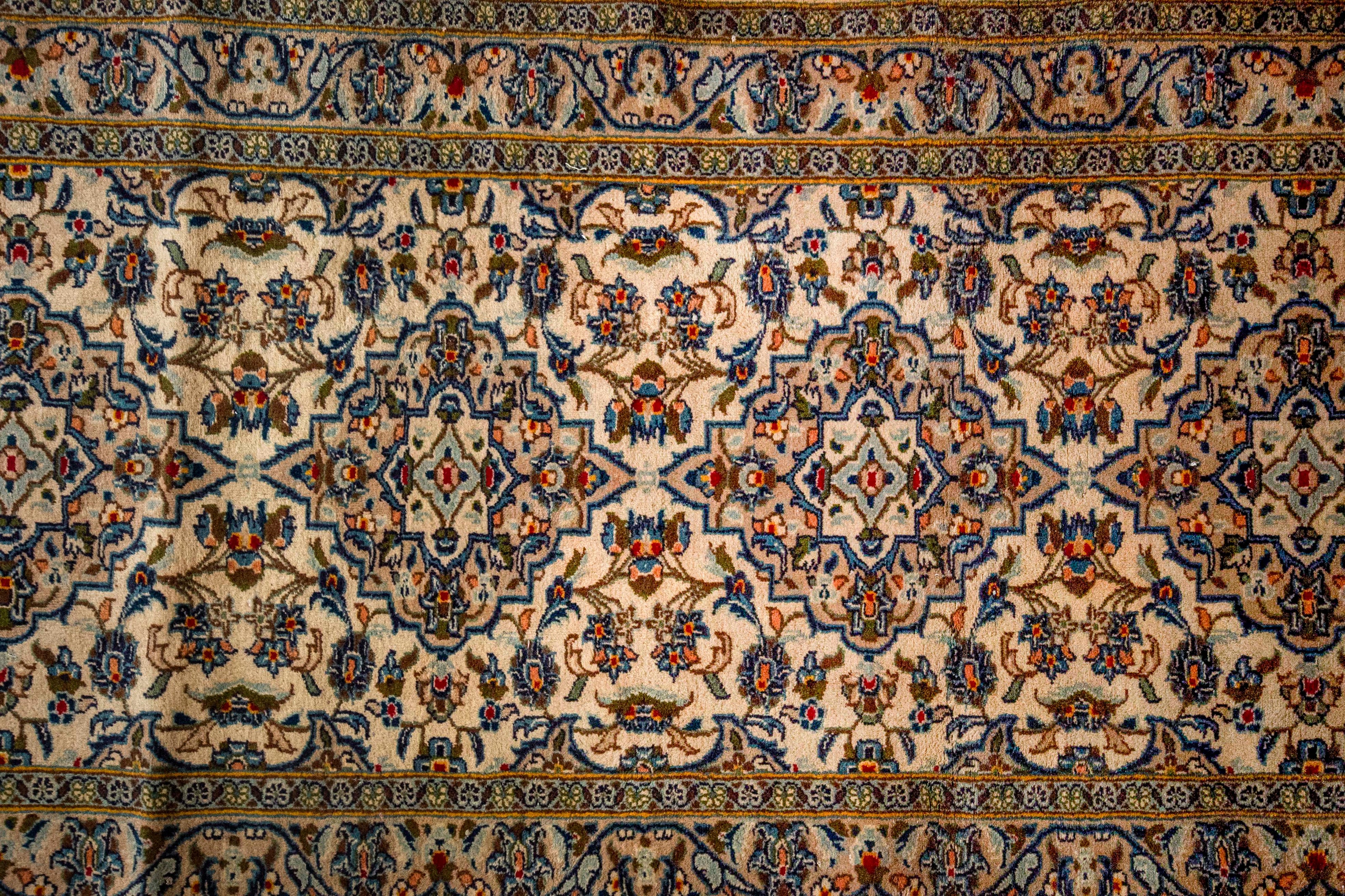 Kashan Runner - 400 cm x 110 cm