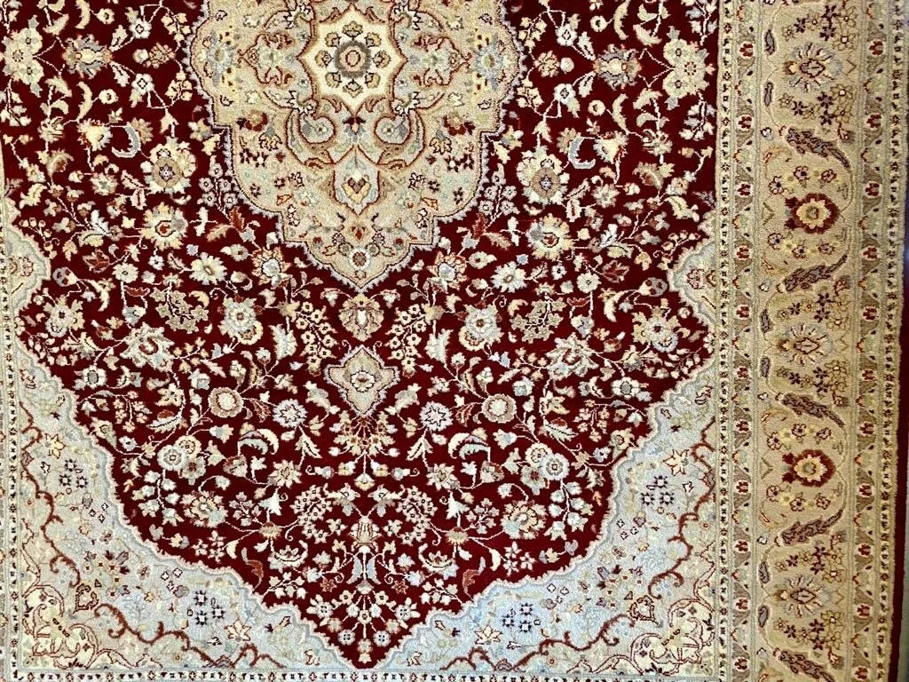 Persian Kashmar rug Hand Knotted pure wool pile area rug 281cm x 187cm