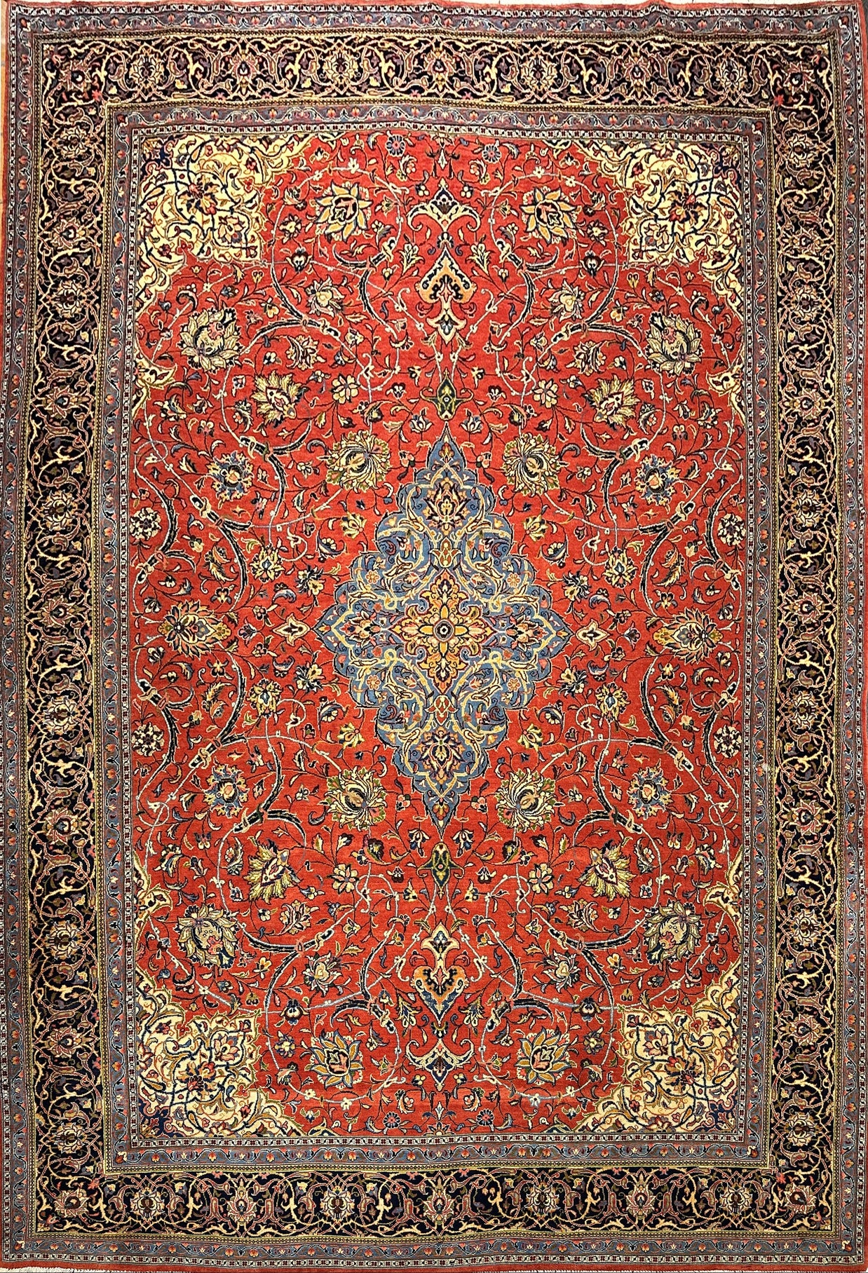 Sarouk Rug - 393 cm x 285 cm