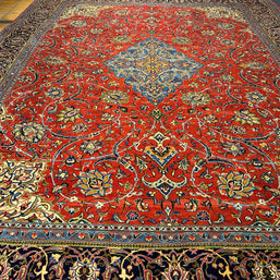 Sarouk Rug - 393 cm x 285 cm