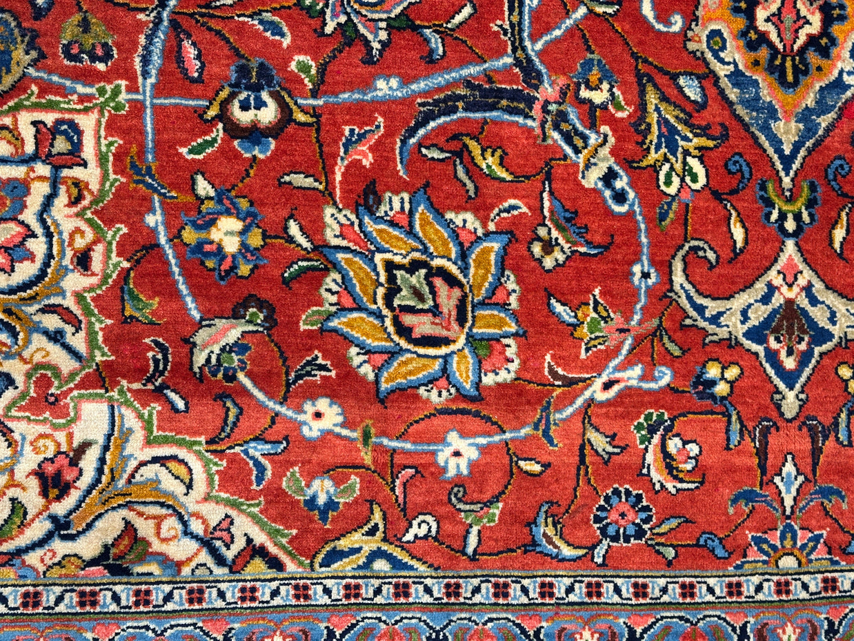 Sarouk Rug - 393 cm x 285 cm