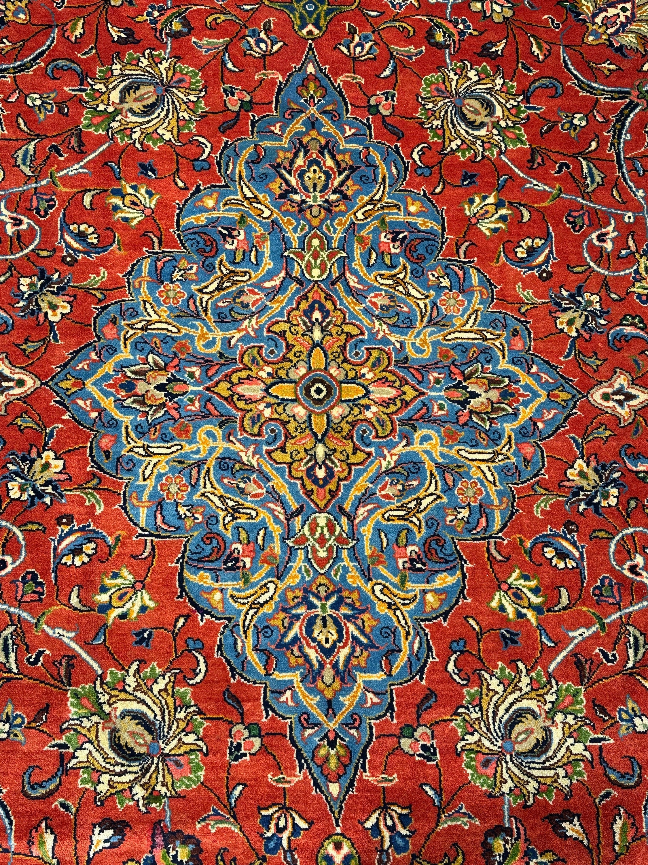 Sarouk Rug - 393 cm x 285 cm