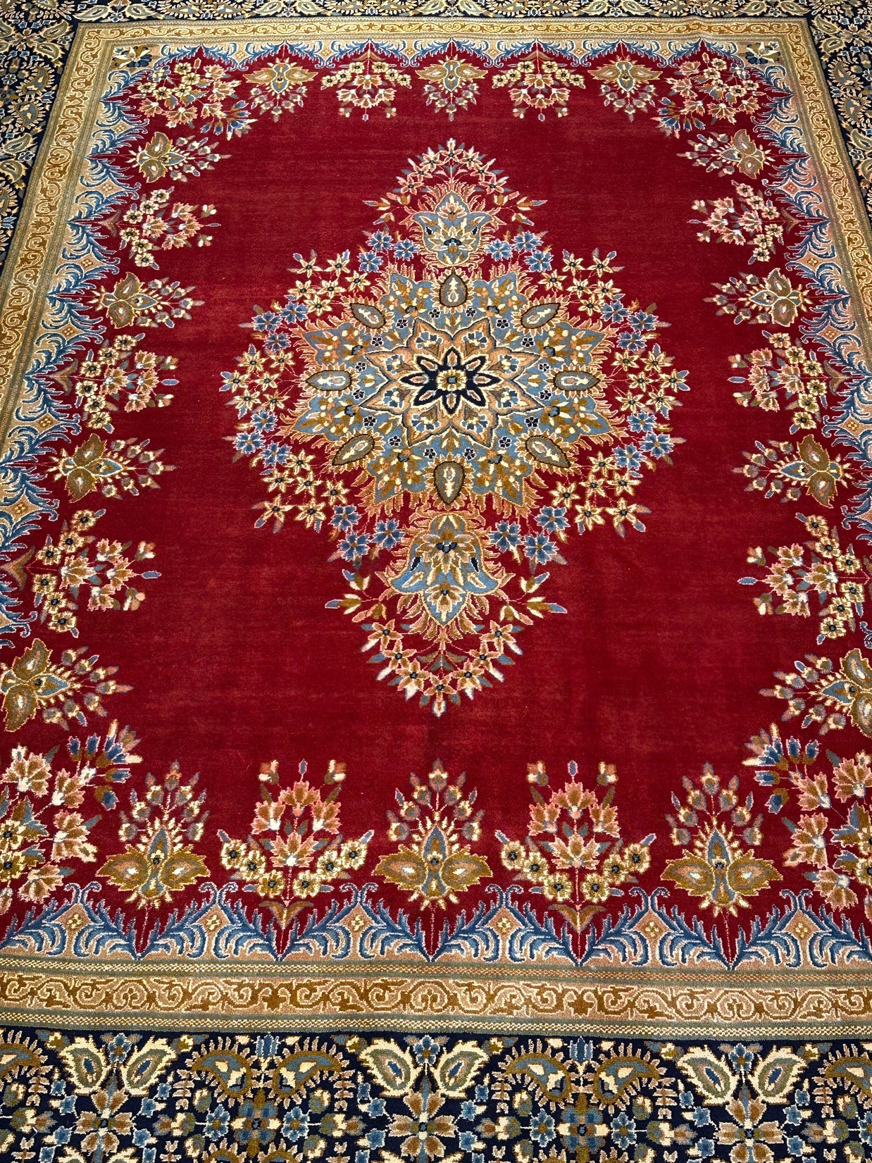 Kerman Shah Rug  - 390 cm x 299 cm
