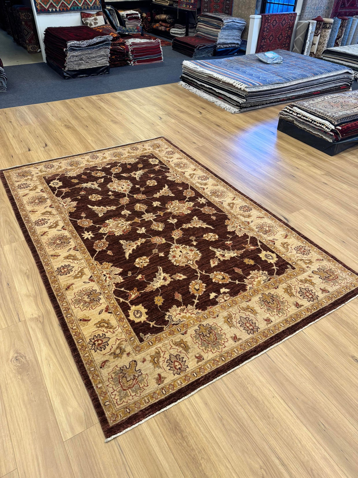 Chobi Rug - 285 cm x 190 cm
