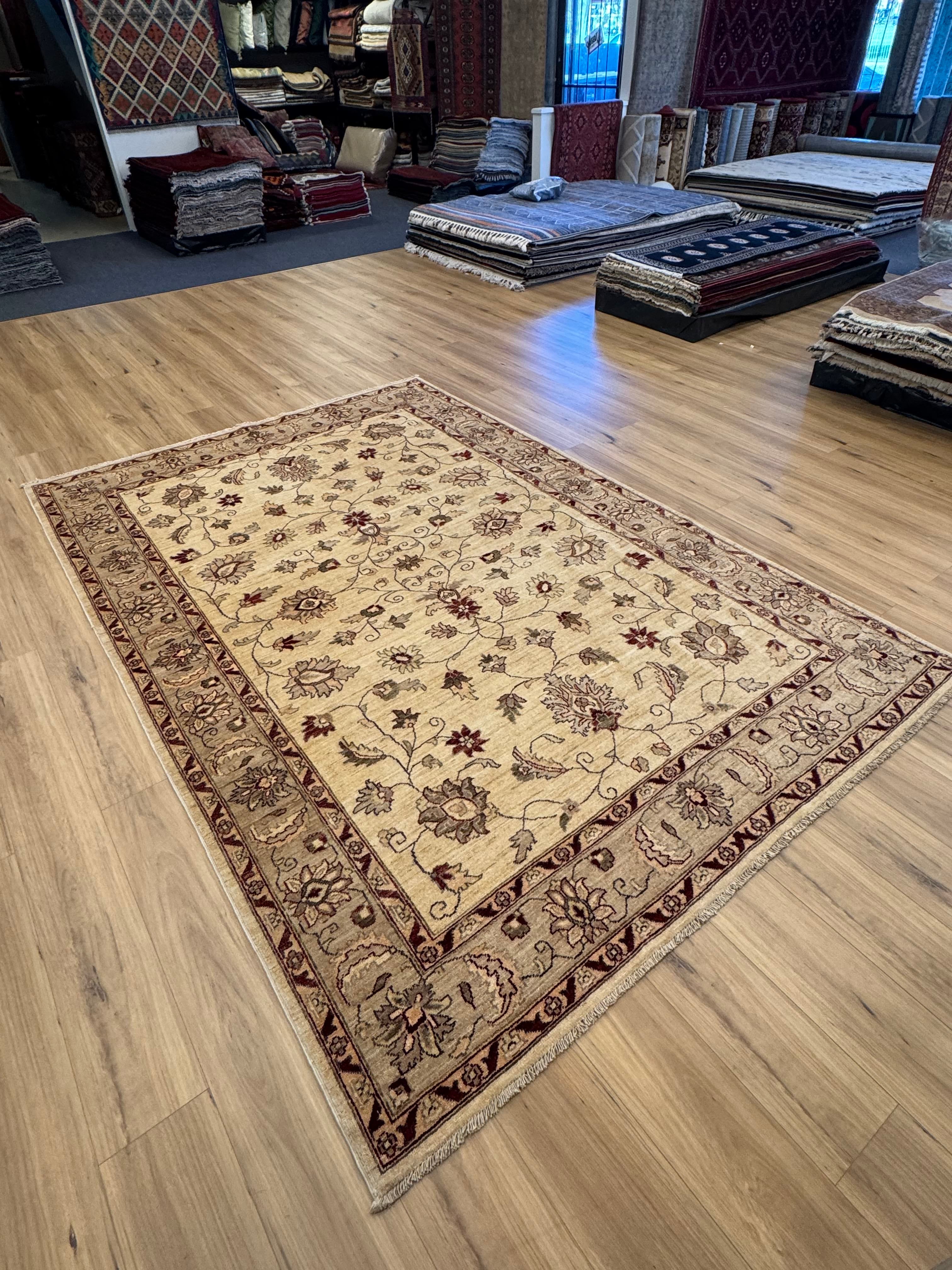 Chobi Rug - 301 cm x 208 cm
