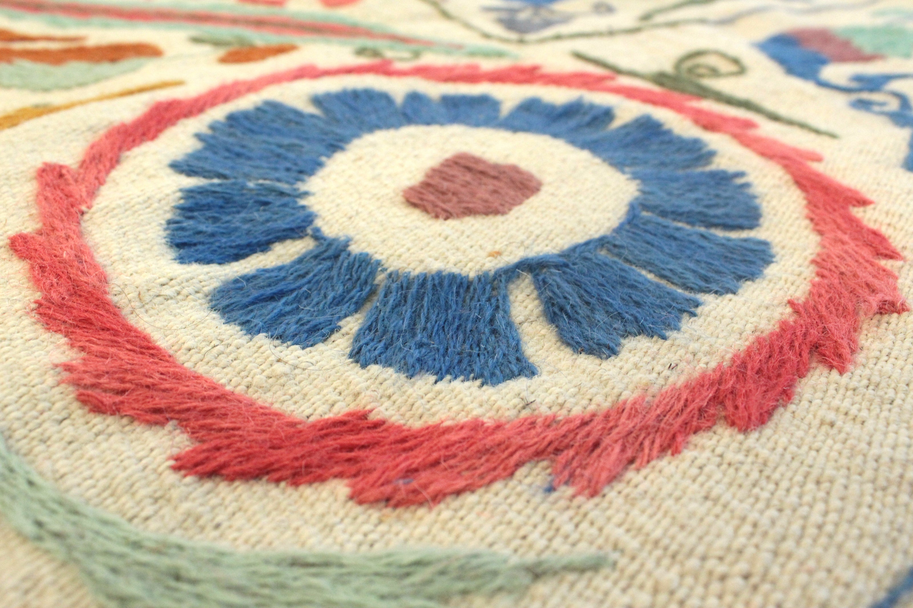 Suzani Kilim - 277 cm x 182 cm