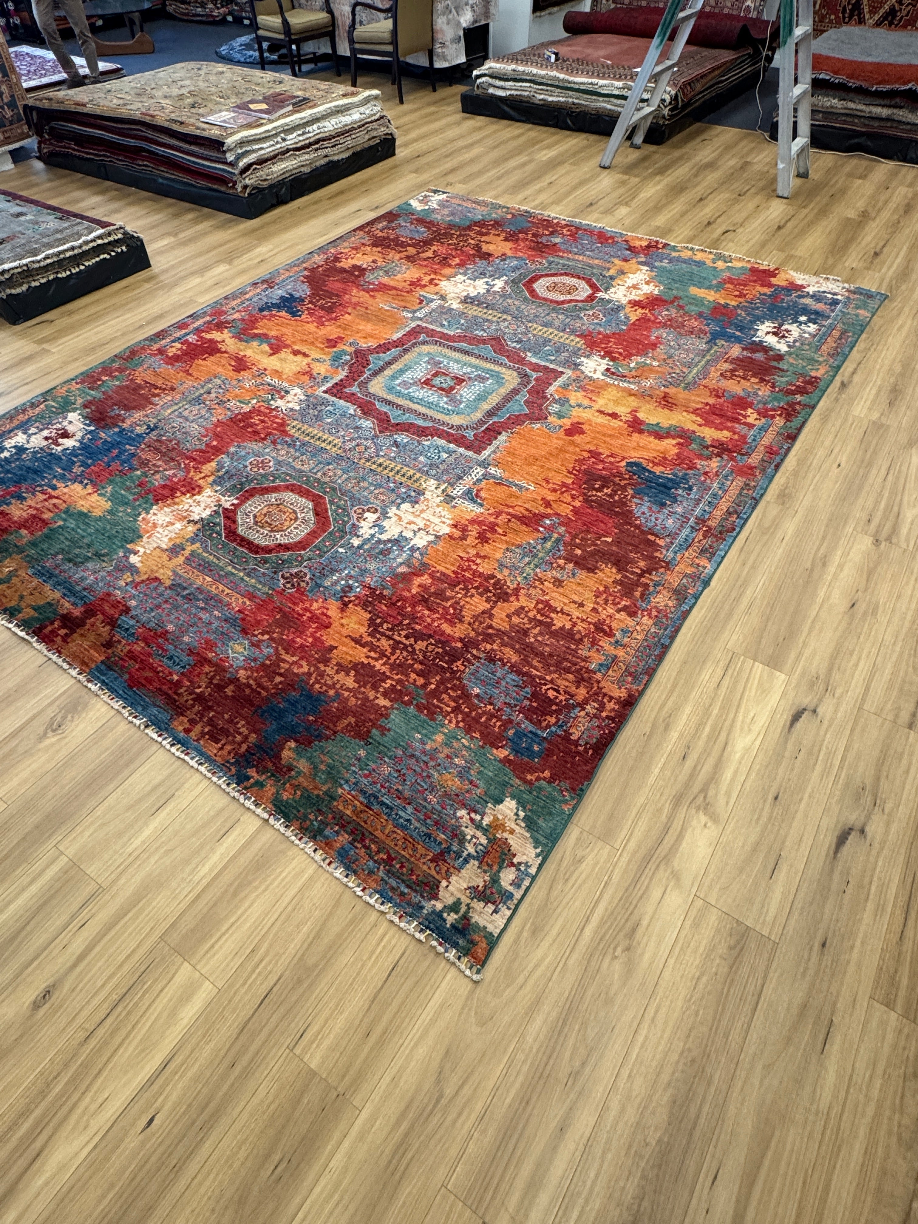 Mamluk Rug - 394 cm x 294 cm