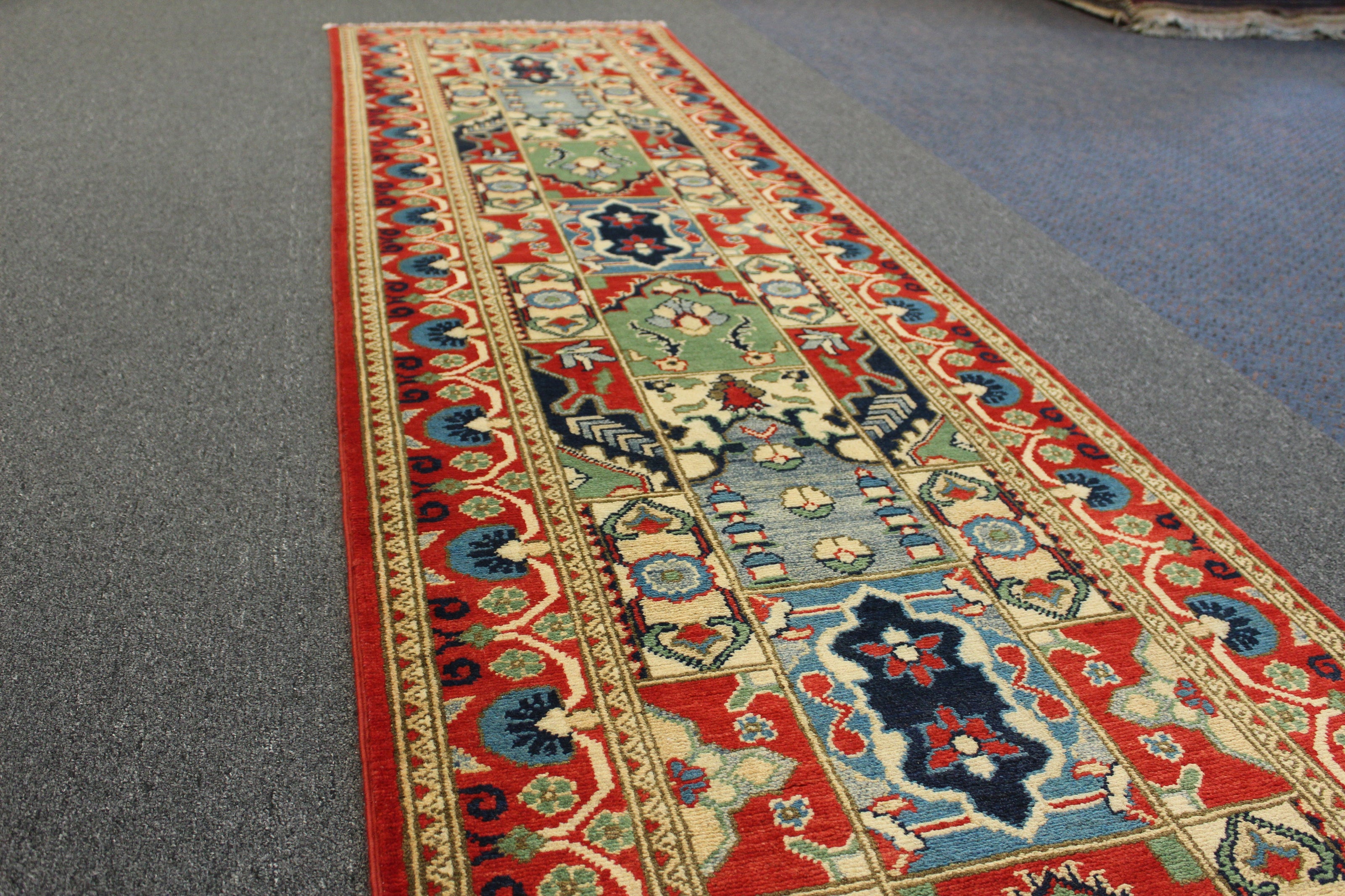 Kazak Runner - 292 cm x 79 cm