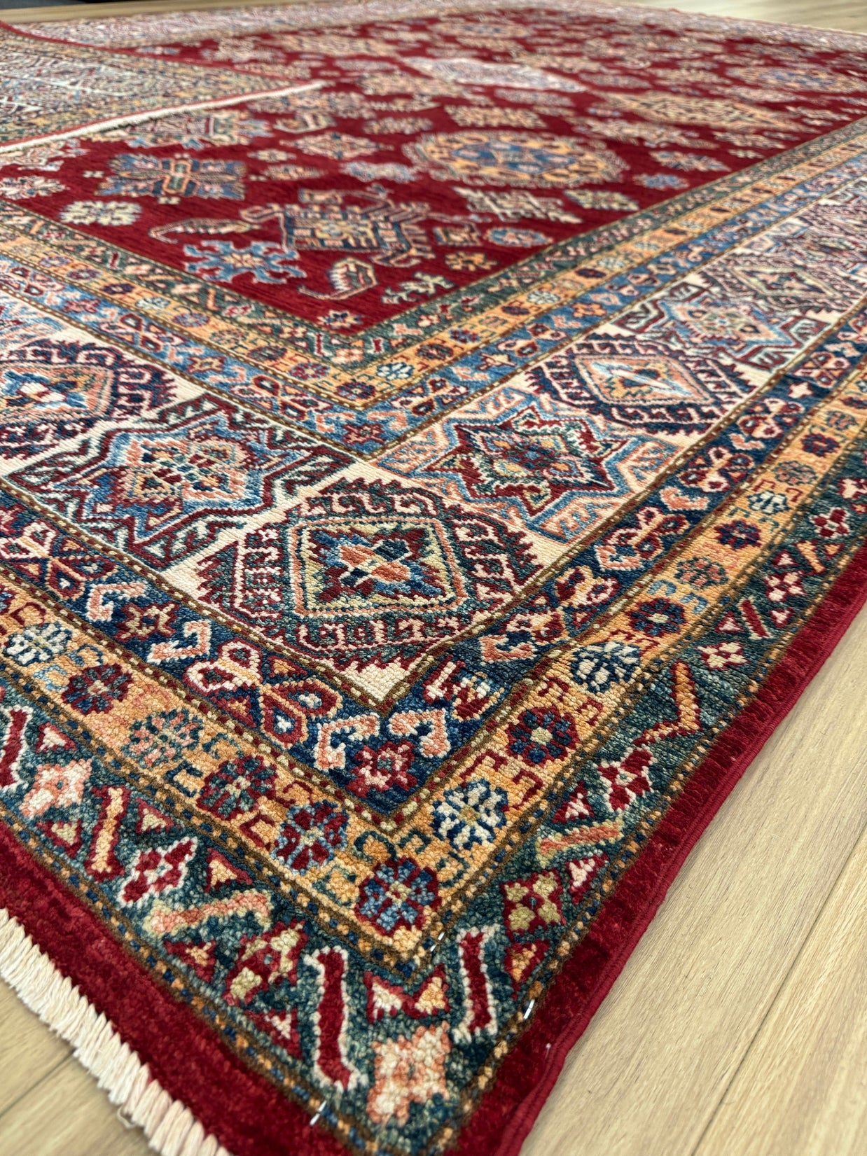 Super Kazak Rug - 382 cm x 271 cm