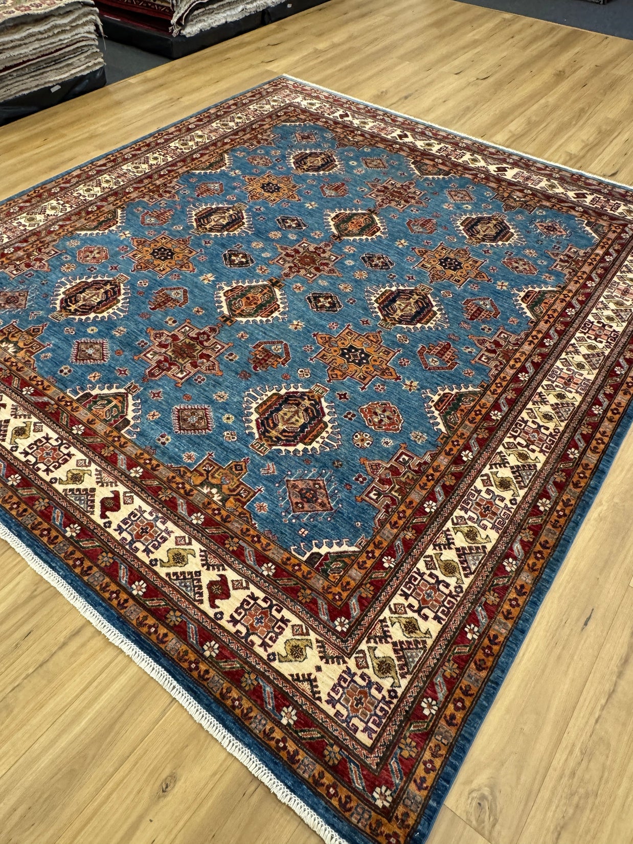 Super Kazak Rug - 316 cm x 298 cm