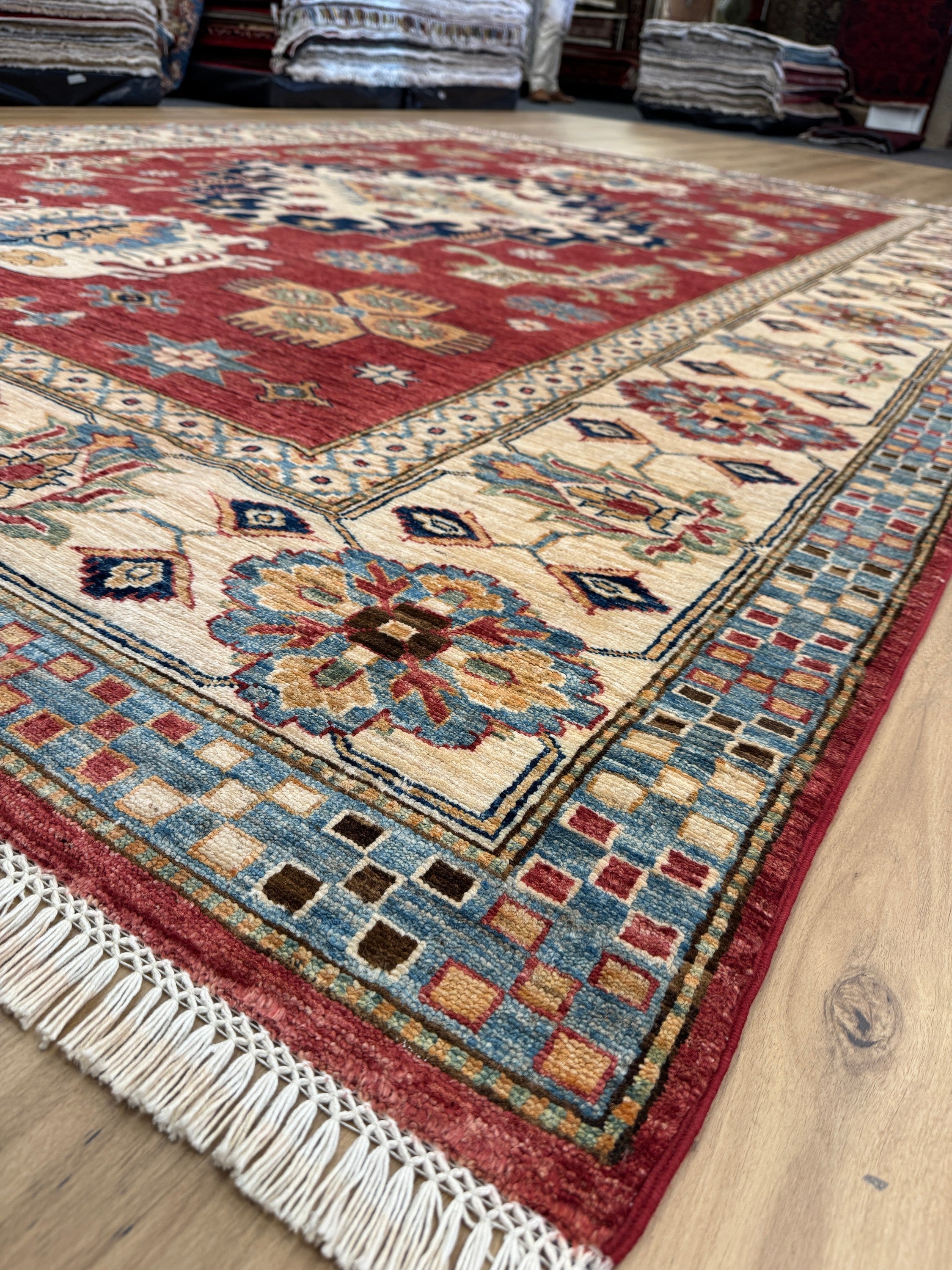 Super Kazak Rug - 363 cm x 270 cm