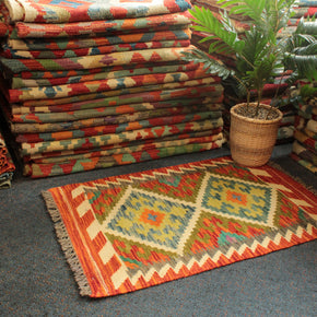 Chobi Kilim - 80 cm x 54 cm