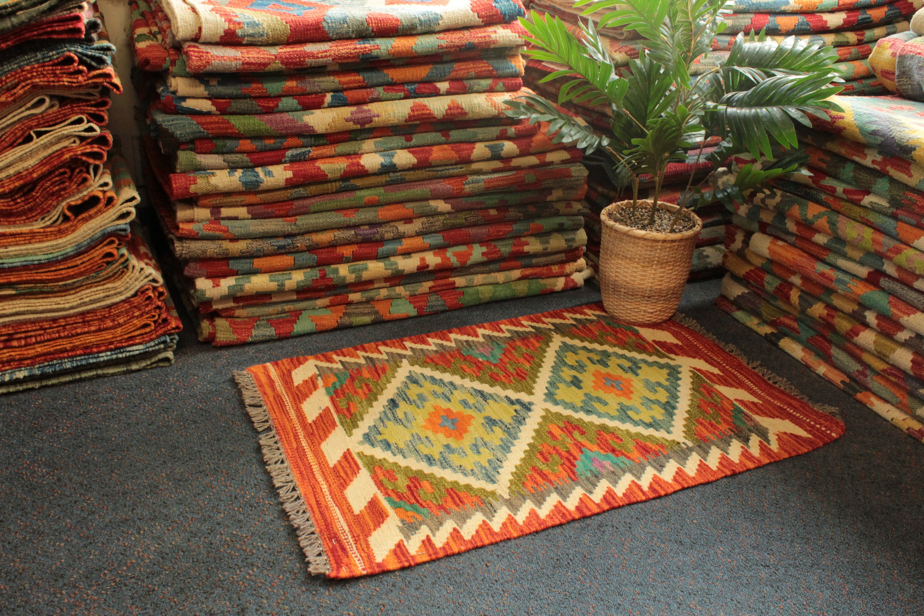 Chobi Kilim - 80 cm x 54 cm