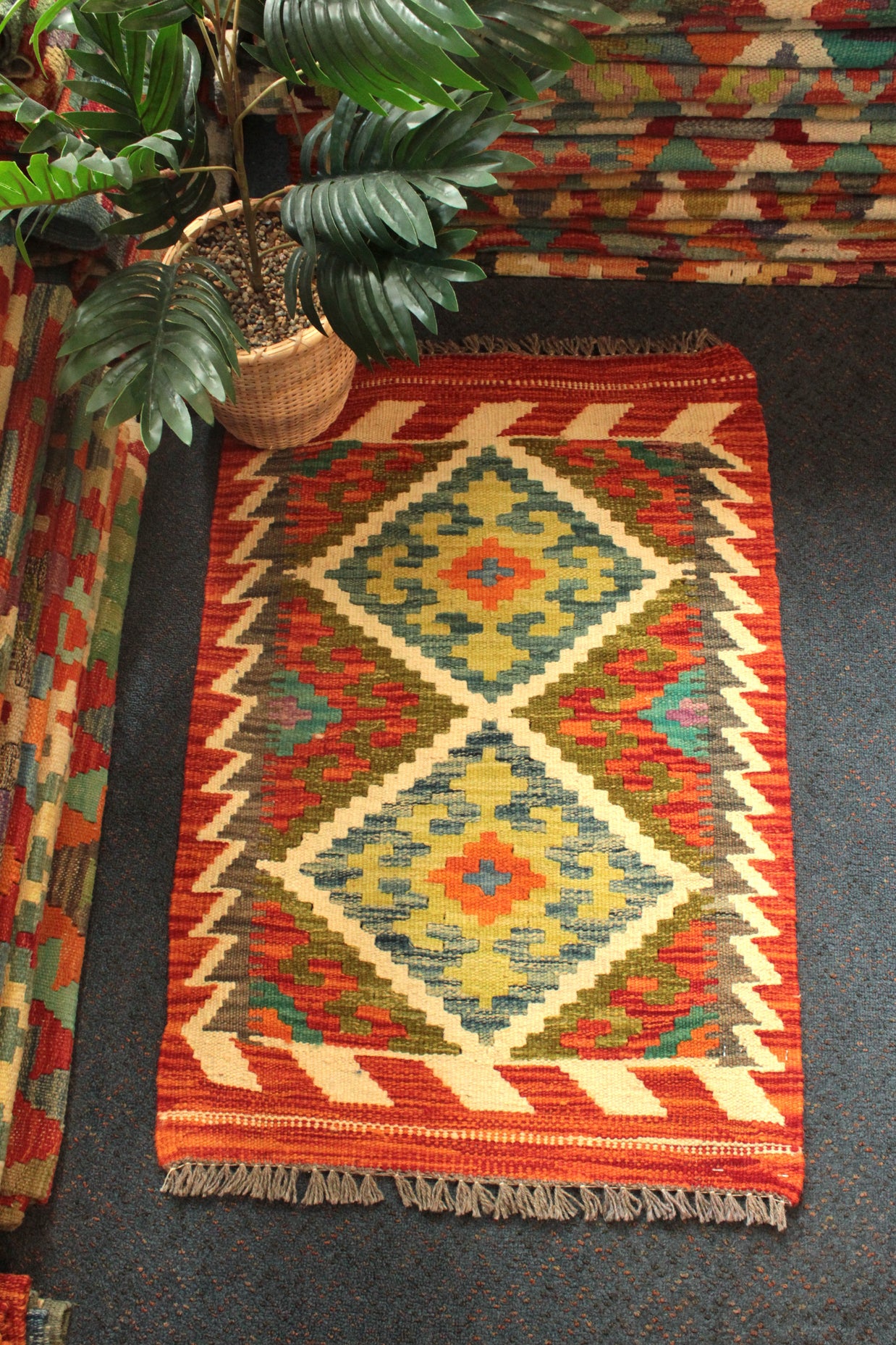 Chobi Kilim - 80 cm x 54 cm