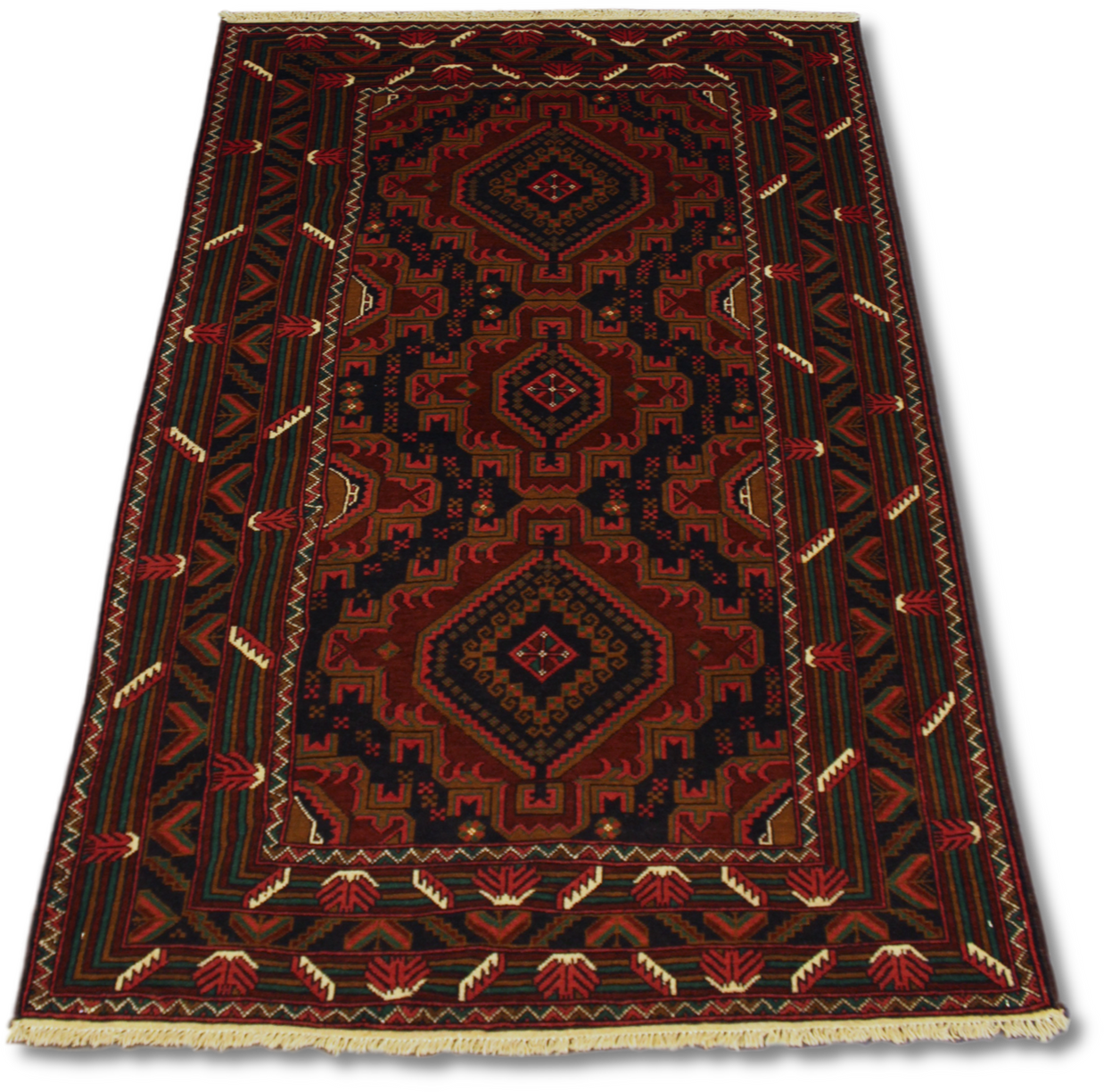 Fine Baluchi Rug - 189 cm x 117 cm
