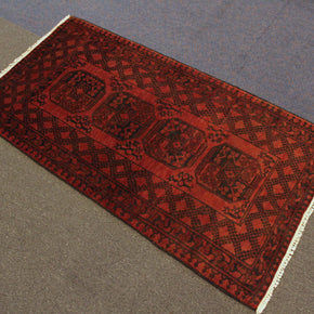 Turkaman Rug - 191 cm x 102 cm