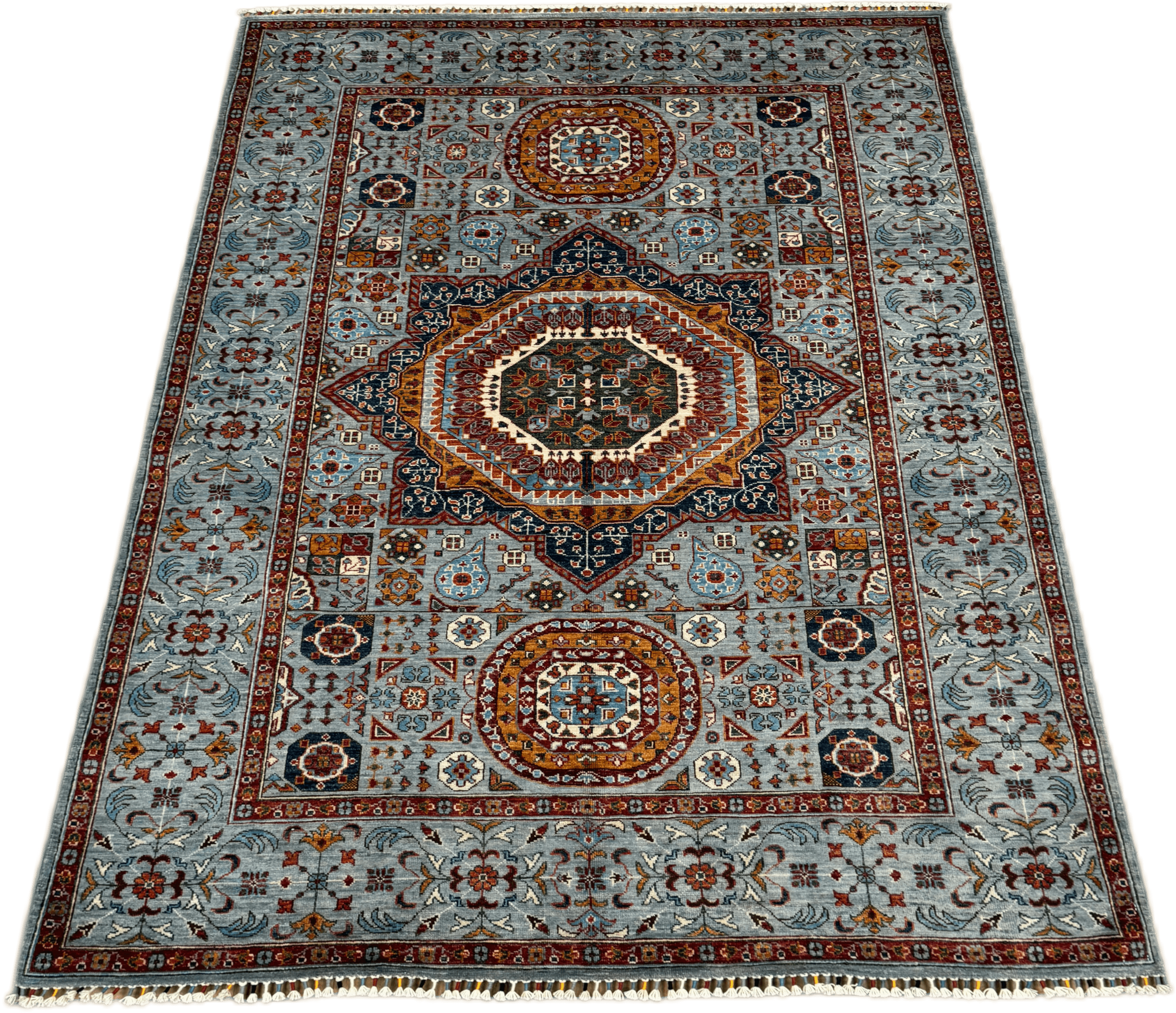 Mamluk Rug - 253 cm x 179 cm