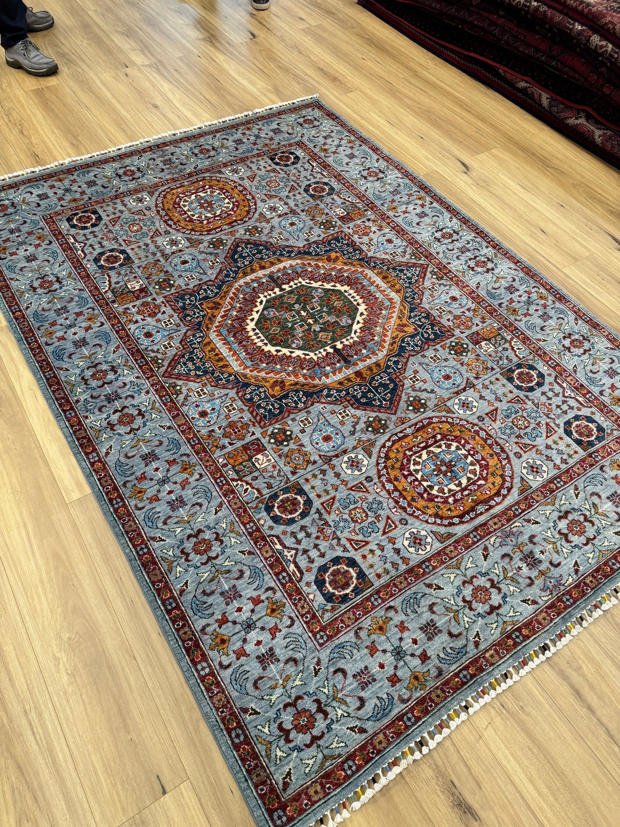 Mamluk Rug - 253 cm x 179 cm