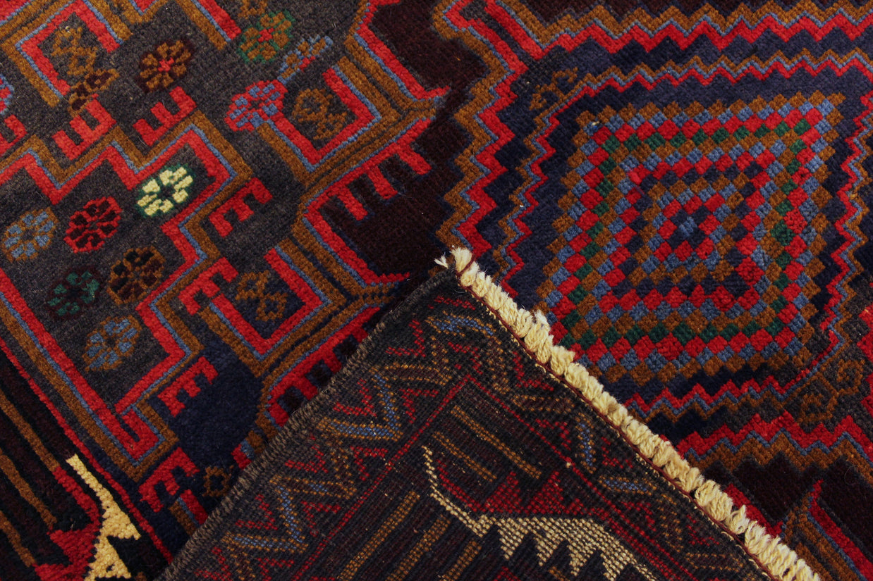 Fine Baluchi Rug - 195 cm x 123 cm