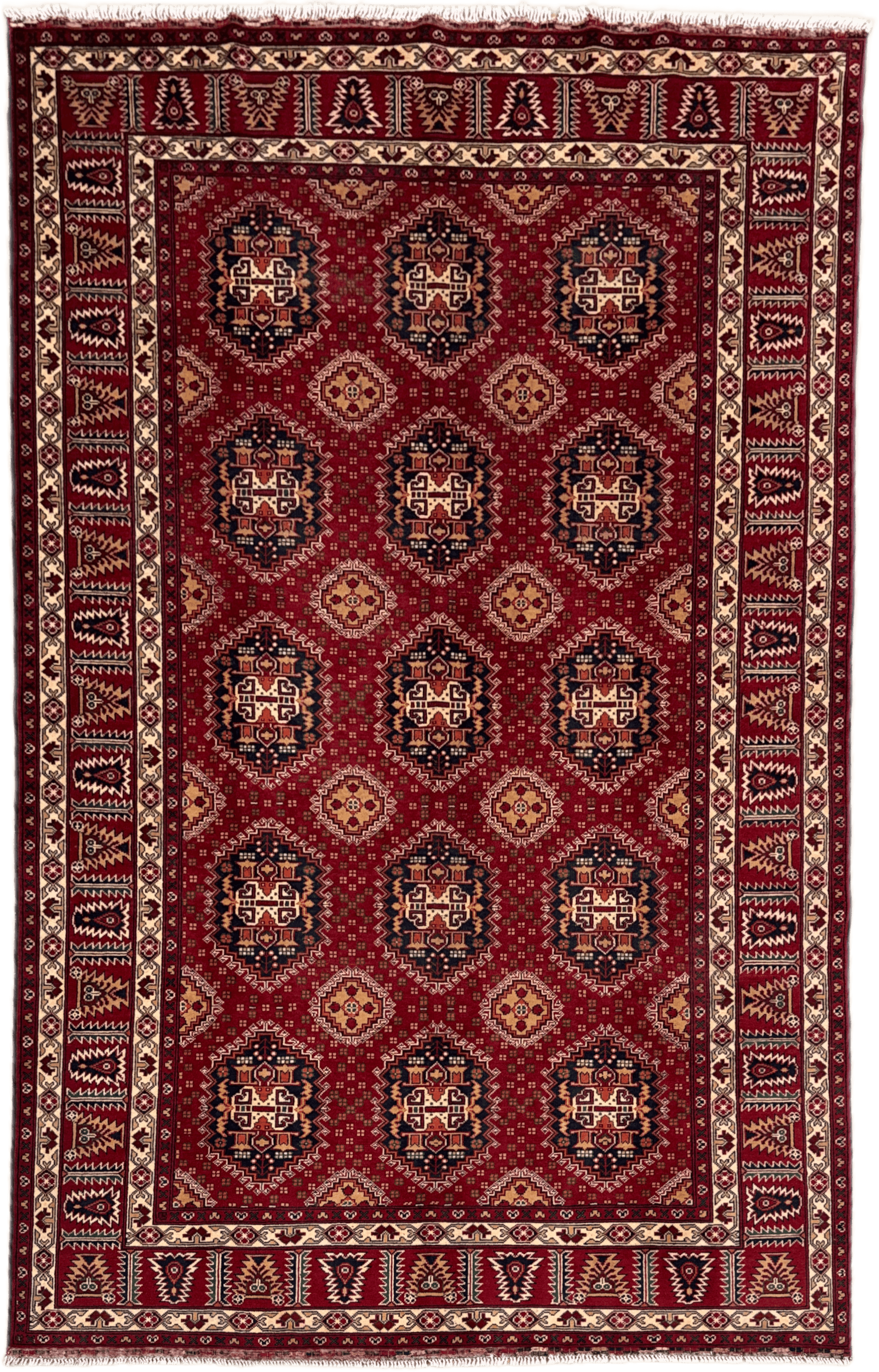 Karghai Rug - 298 cm x 191 cm