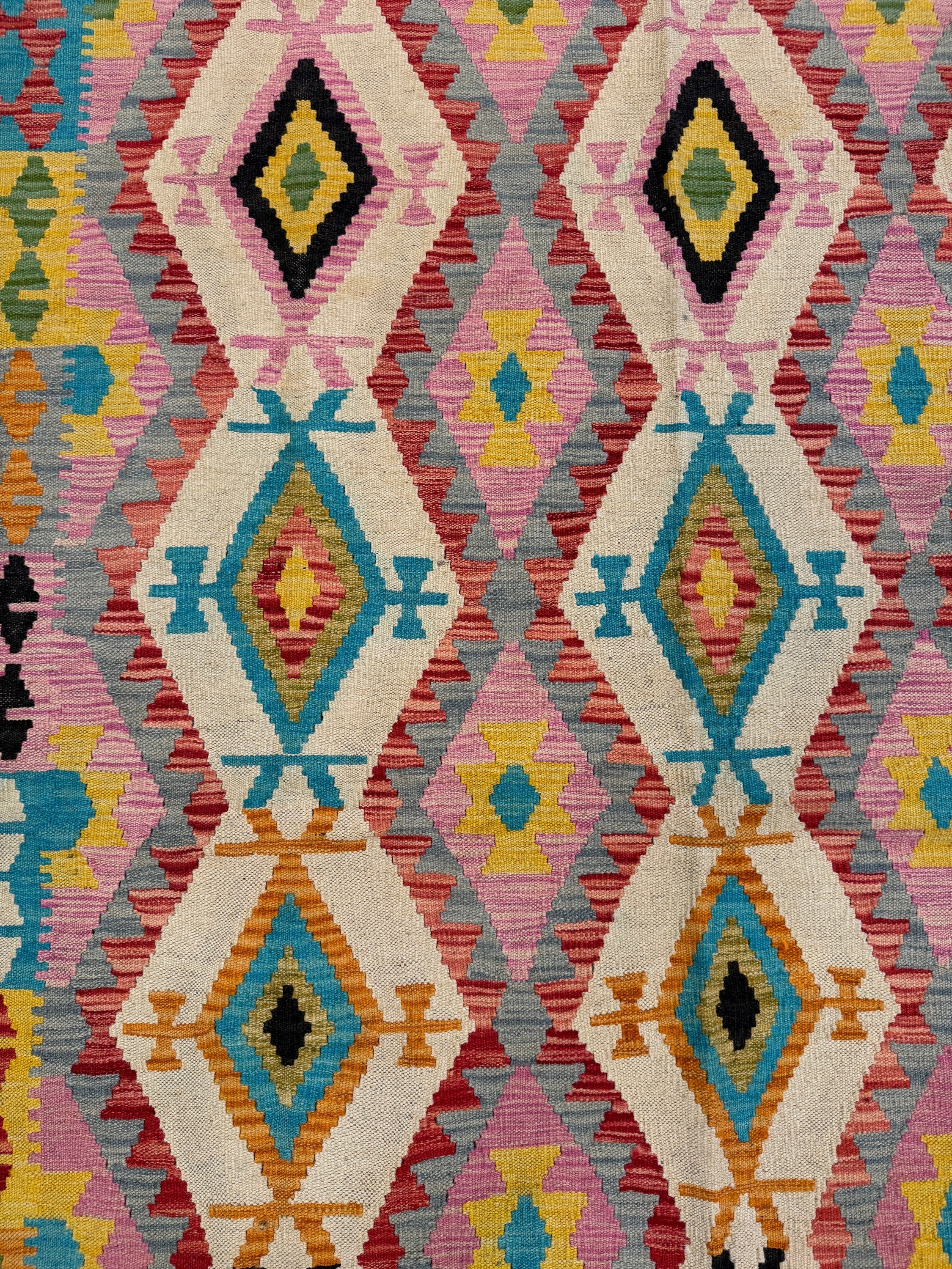 Chobi Kilim Rug - 199 cm x 163 cm