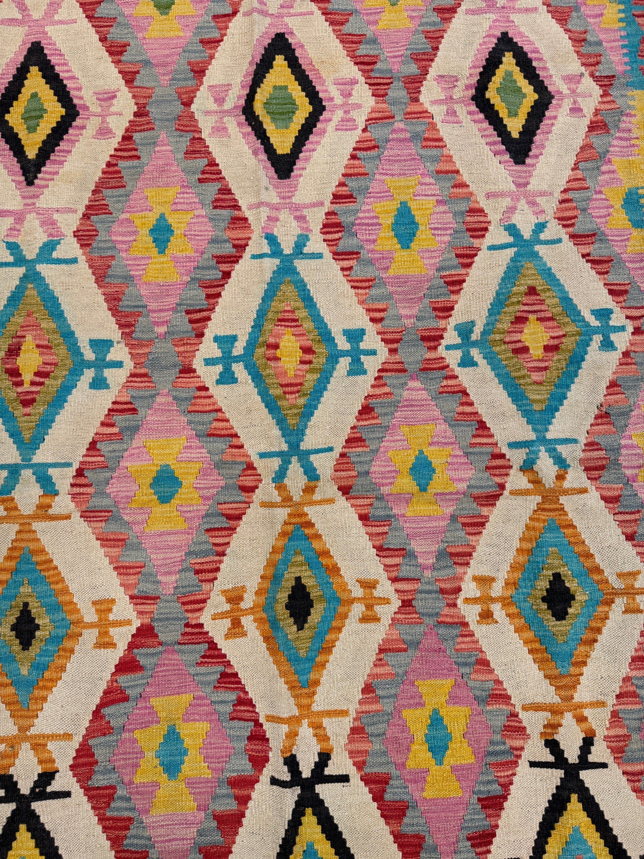 Chobi Kilim Rug - 199 cm x 163 cm