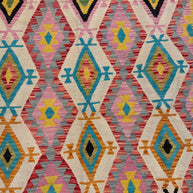 Chobi Kilim Rug - 199 cm x 163 cm