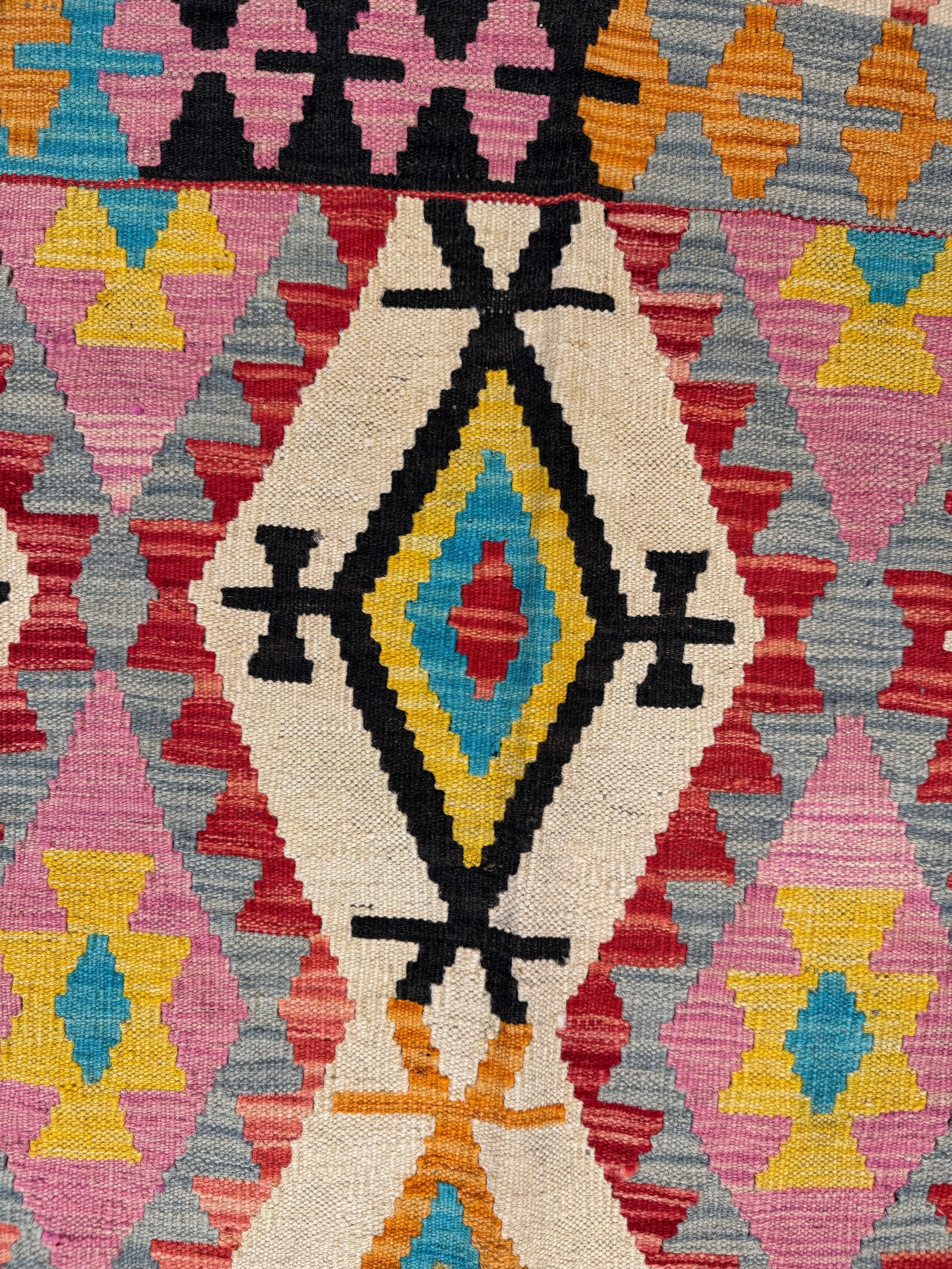 Chobi Kilim Rug - 199 cm x 163 cm
