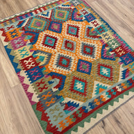 Chobi Kilim Rug - 199 cm x 154 cm